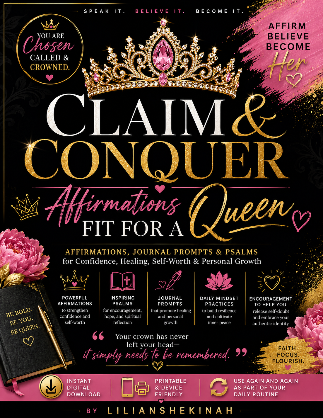 Claim & Conquer: Affirmations Fit for a Queen